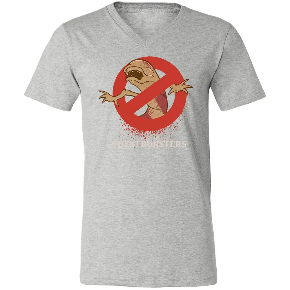 Unisex V-Neck T-Shirt - HXXK6S29 - Athletic Heather - 7