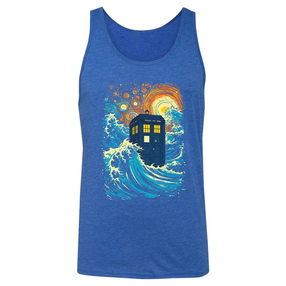 Unisex Jersey Tank - 8J1FKECS - True Royal Triblend - 12