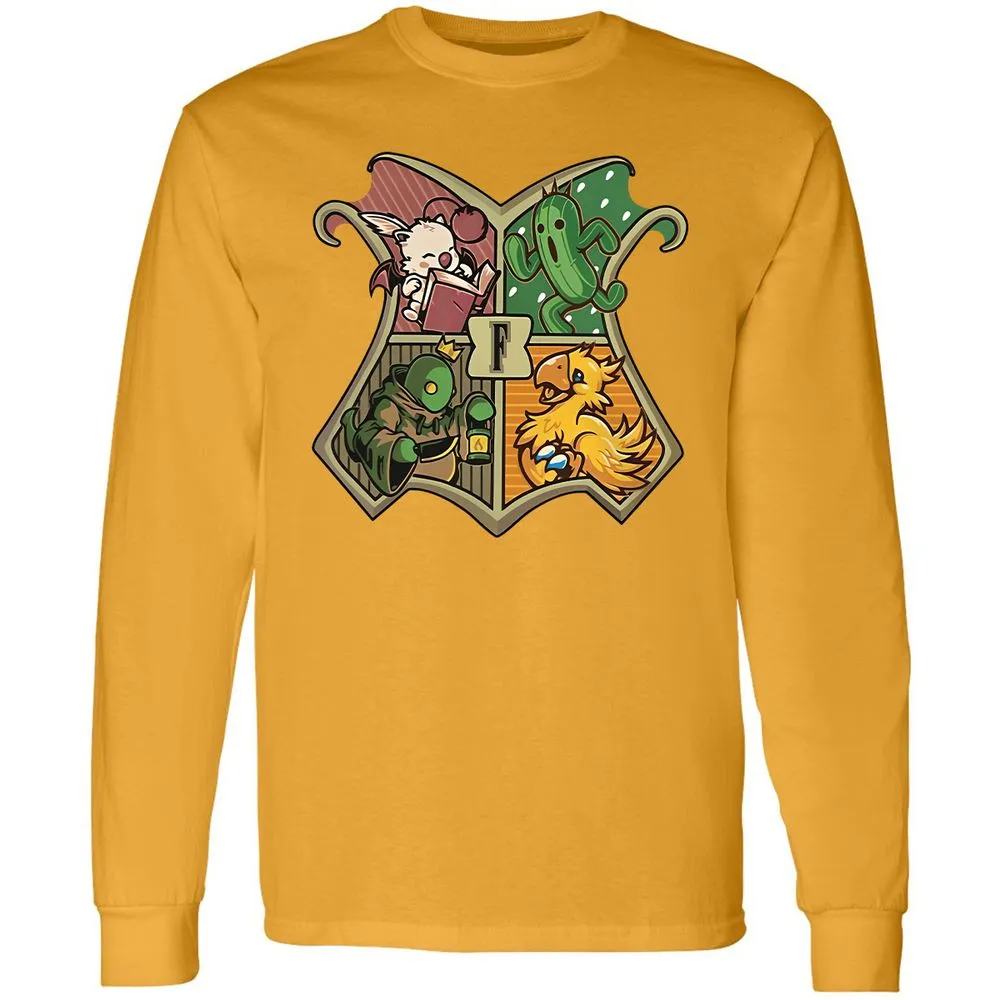 Long Sleeve T-Shirt - U975QCXS - Gold - 9