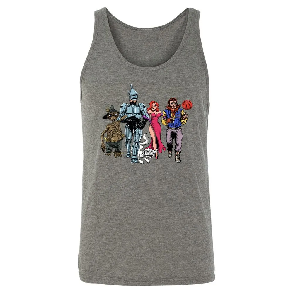 Unisex Jersey Tank - 4VWBQ1D4 - Grey Triblend - 8