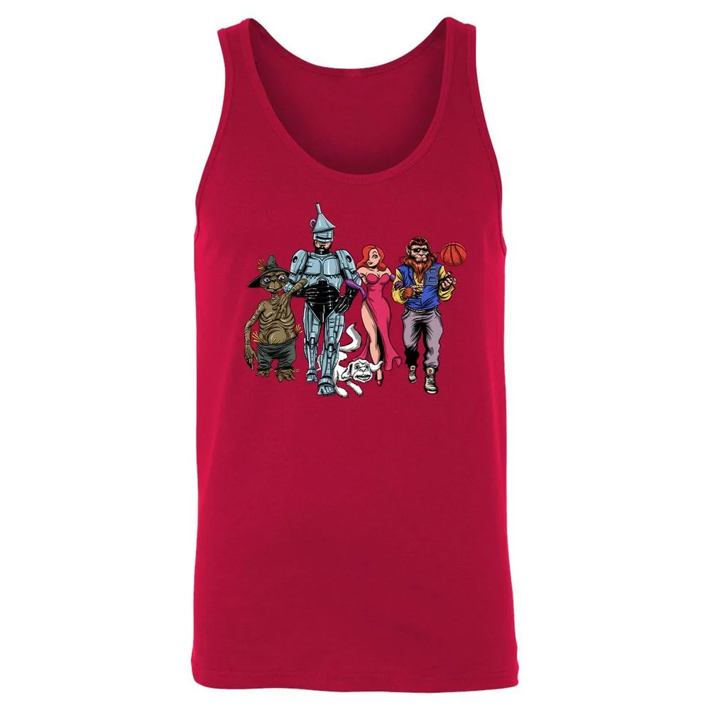 Unisex Jersey Tank - 4VWBQ1D4 - Red - 11