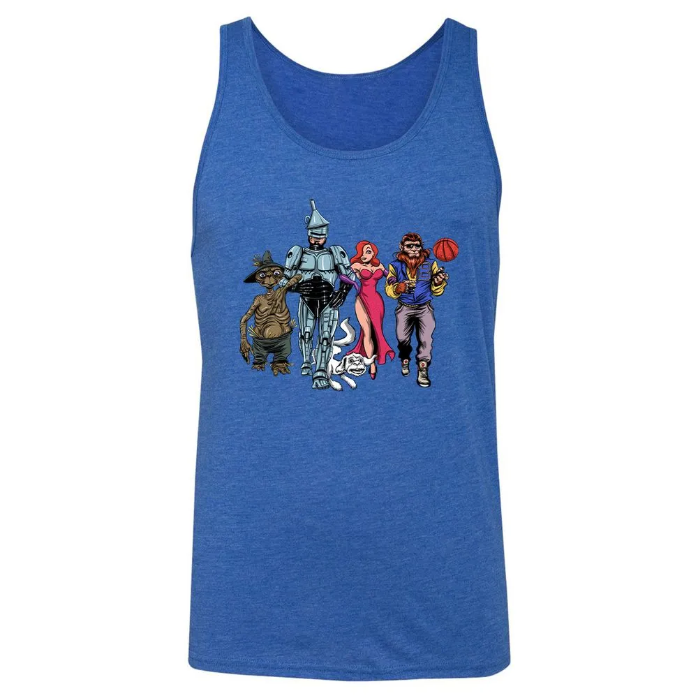 Unisex Jersey Tank - 4VWBQ1D4 - True Royal Triblend - 12