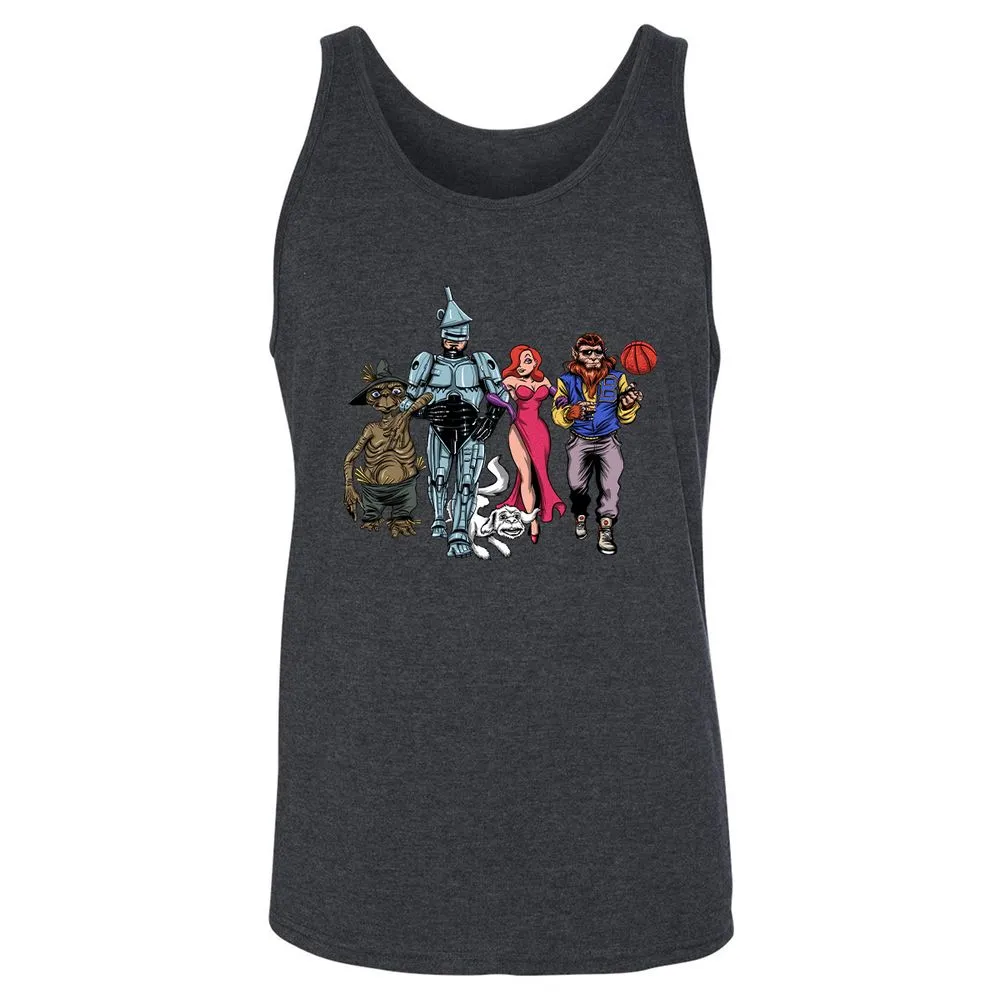Unisex Jersey Tank - 4VWBQ1D4 - Dark Grey Heather - 6