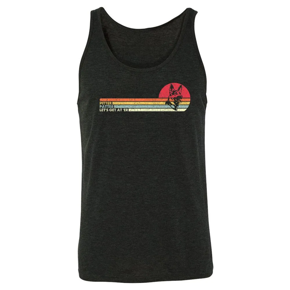 Unisex Jersey Tank - V4GXAQU7 - Charcoal Black Triblend - 5