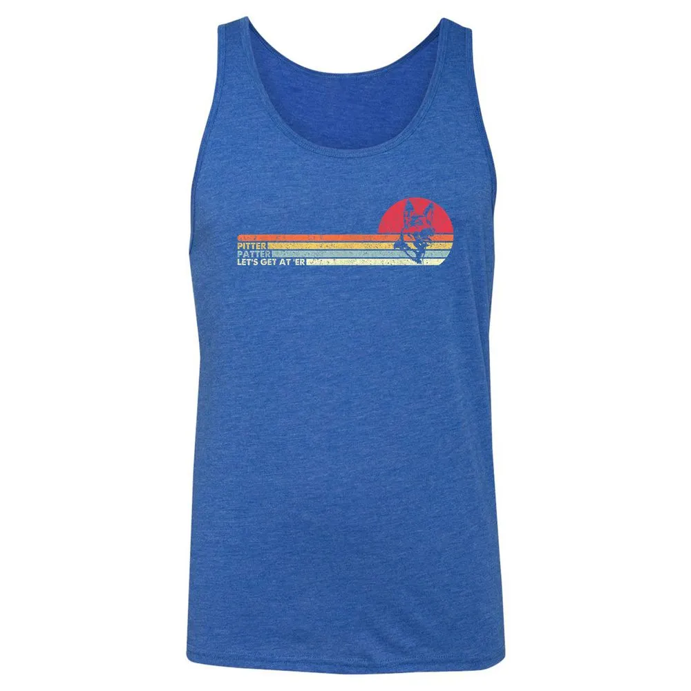 Unisex Jersey Tank - V4GXAQU7 - True Royal Triblend - 12