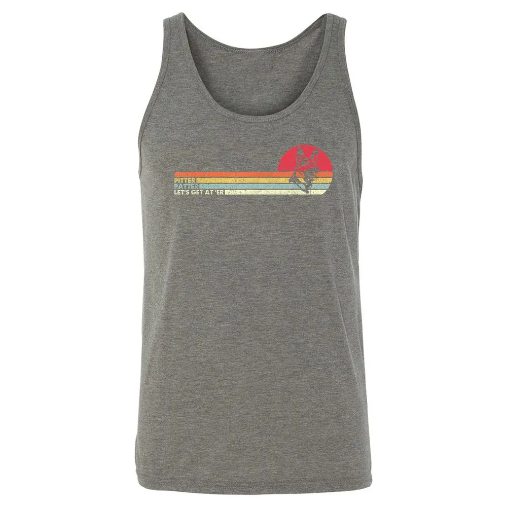 Unisex Jersey Tank - V4GXAQU7 - Grey Triblend - 8