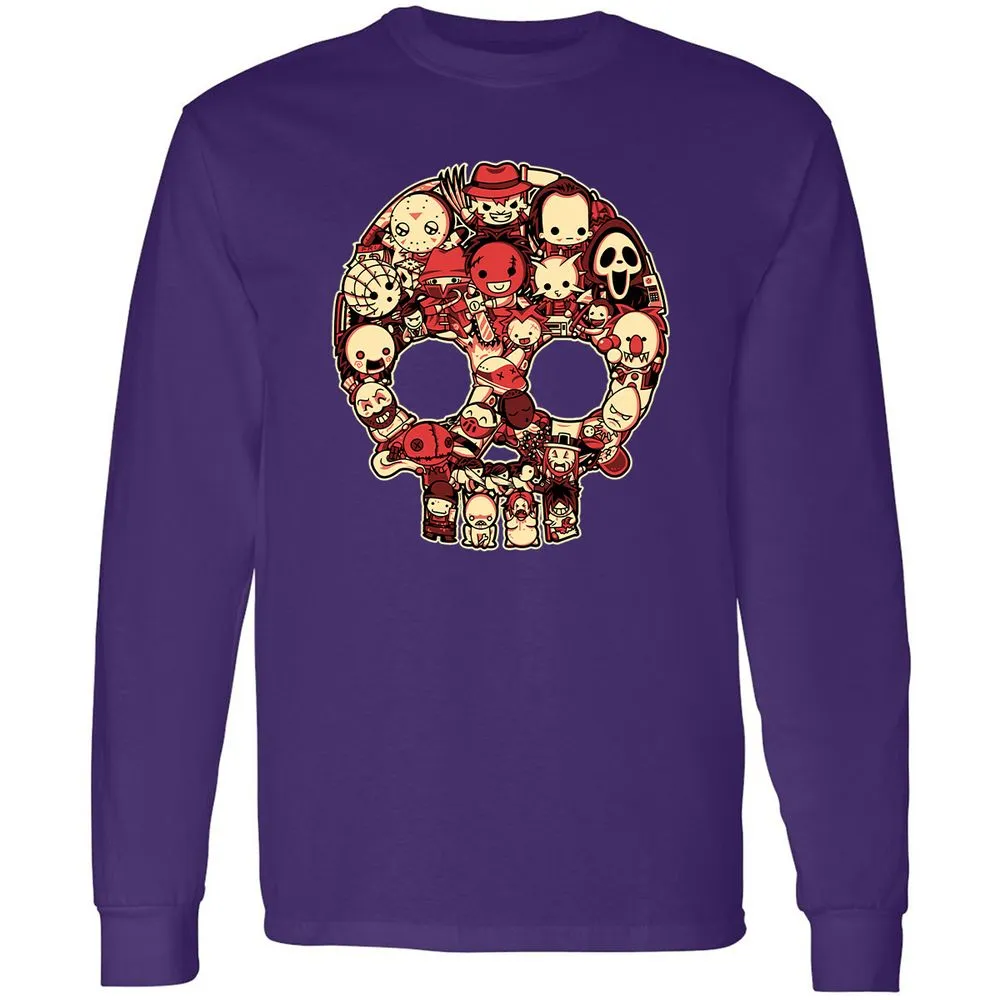 Long Sleeve T-Shirt - 8N6NQRSF - Purple - 13