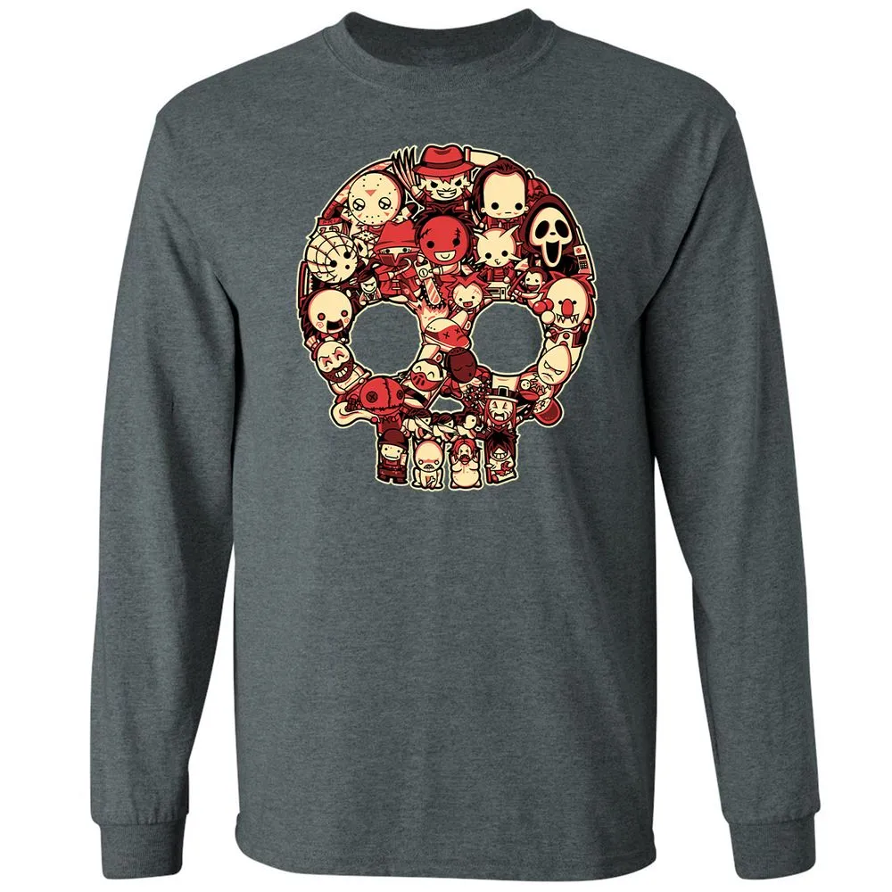 Long Sleeve T-Shirt - 8N6NQRSF - Dark Heather - 15