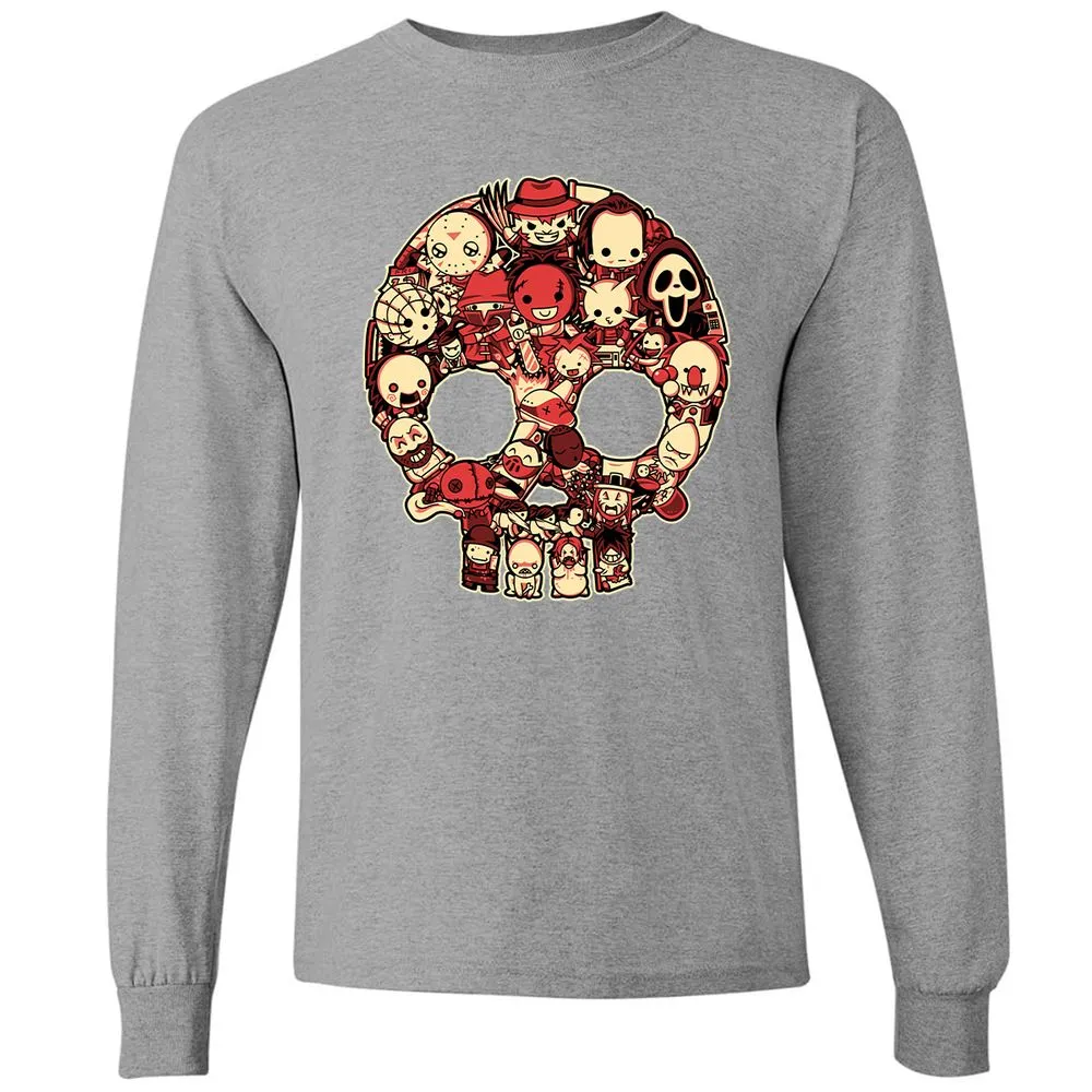 Long Sleeve T-Shirt - 8N6NQRSF - Graphite Heather - 6