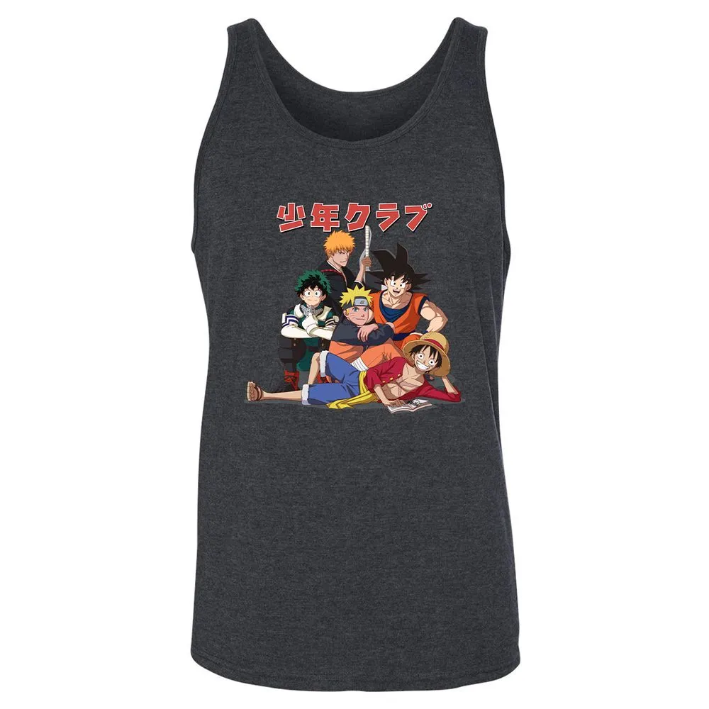 Unisex Jersey Tank - RGU9MHSP - Dark Grey Heather - 6