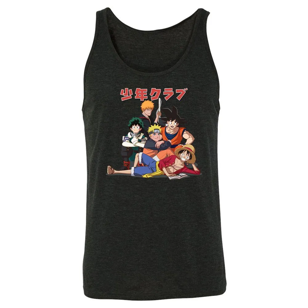 Unisex Jersey Tank - RGU9MHSP - Charcoal Black Triblend - 5