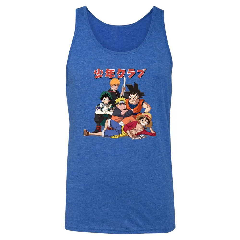 Unisex Jersey Tank - RGU9MHSP - True Royal Triblend - 12
