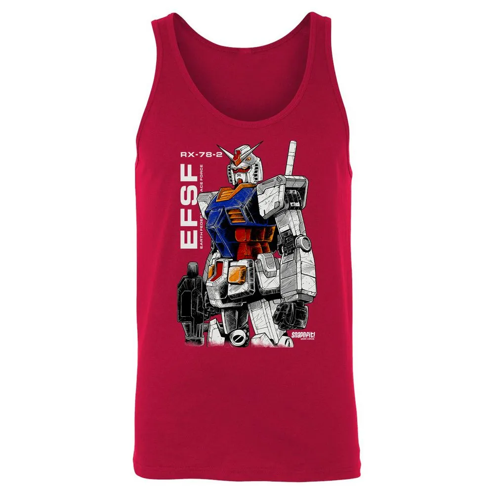 Unisex Jersey Tank - LAAQXJZV - Red - 11
