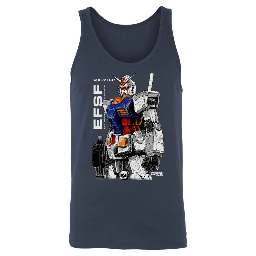 Unisex Jersey Tank - LAAQXJZV - Navy - 2