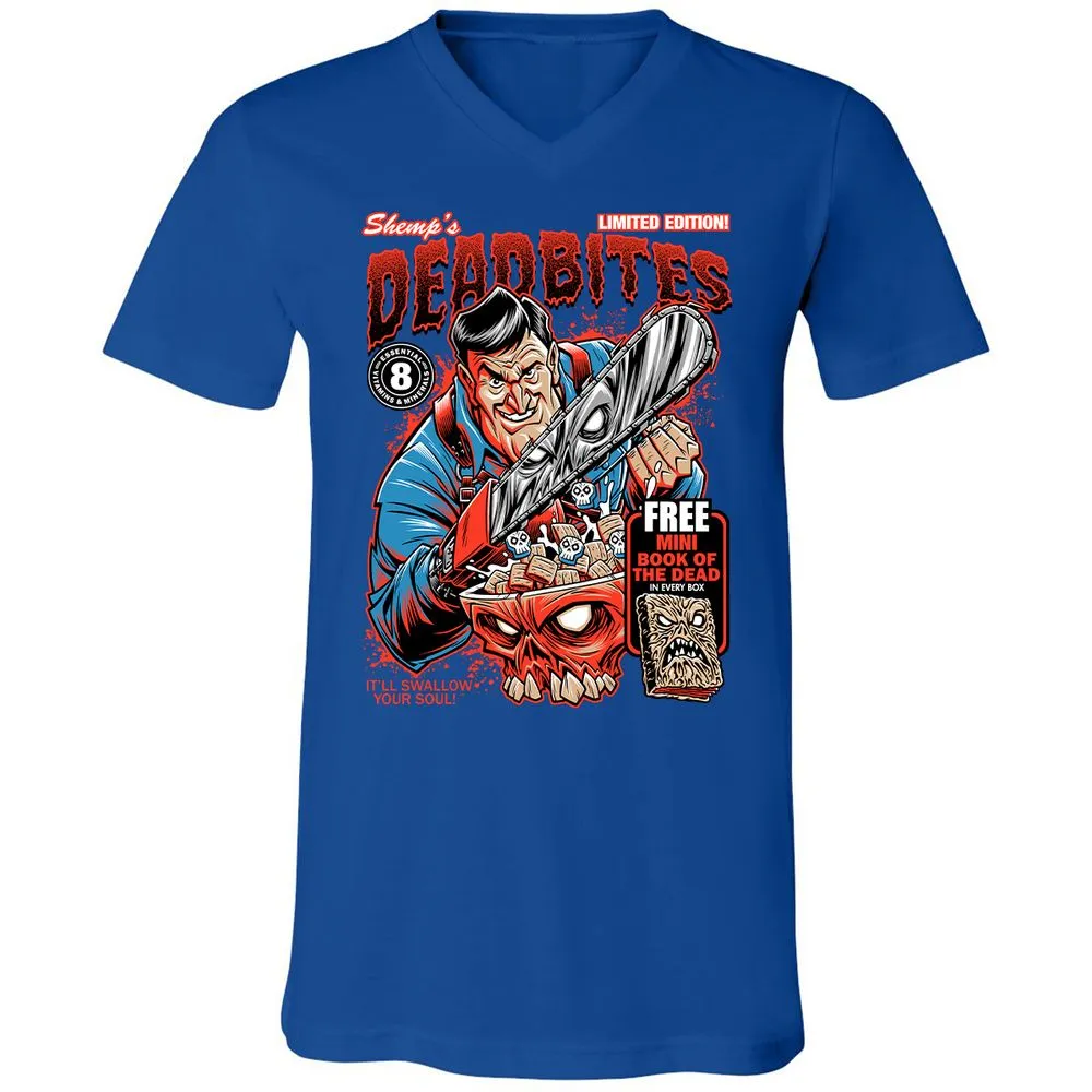 Unisex V-Neck T-Shirt - FWB1YVTZ - True Royal - 4