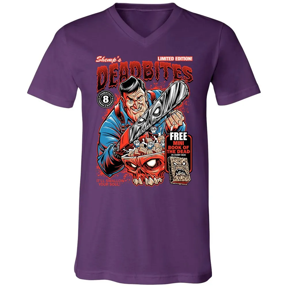 Unisex V-Neck T-Shirt - FWB1YVTZ - Team Purple - 9