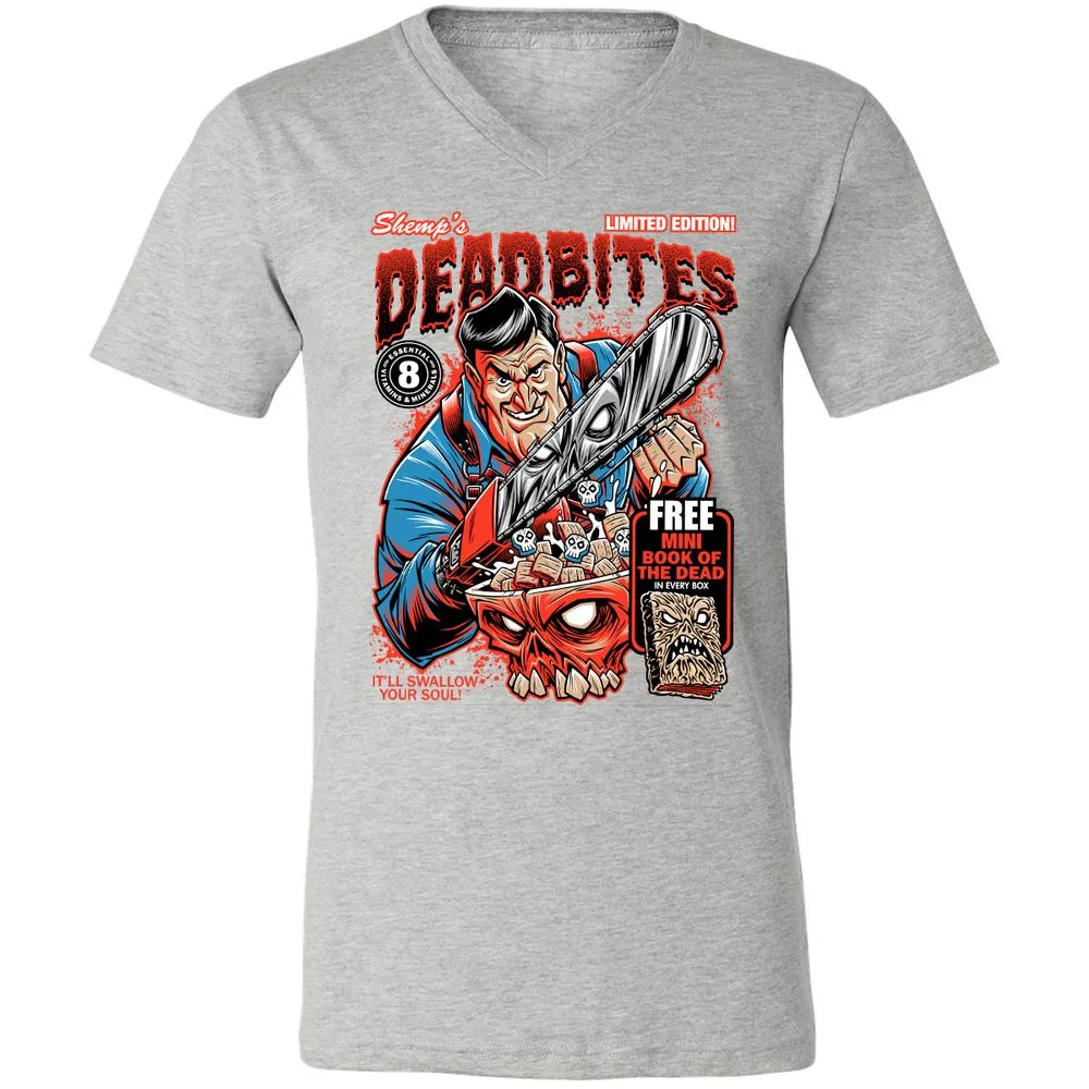 Unisex V-Neck T-Shirt - FWB1YVTZ - Athletic Heather - 7