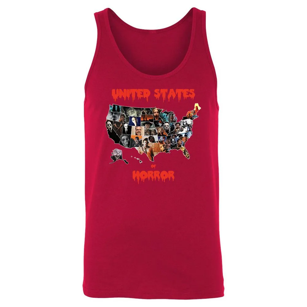 Unisex Jersey Tank - NZL7RLXS - Red - 11