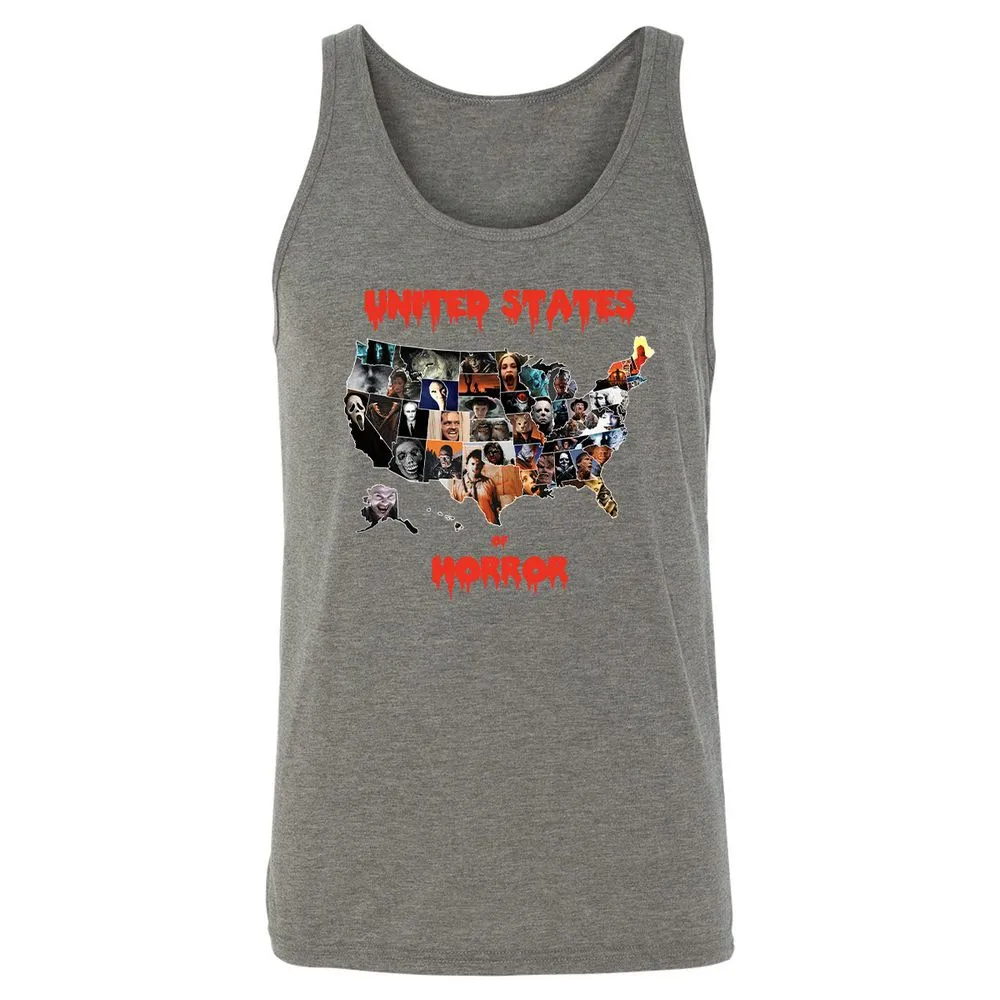 Unisex Jersey Tank - NZL7RLXS - Grey Triblend - 8