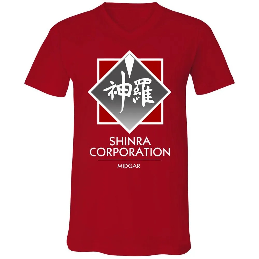Unisex V-Neck T-Shirt - 8YMS49UG - Red - 3