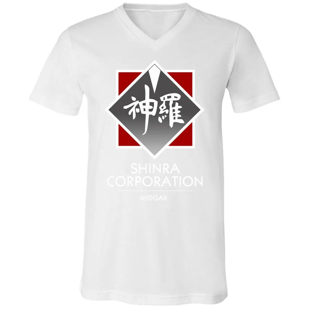 Unisex V-Neck T-Shirt - 8YMS49UG - White - 5