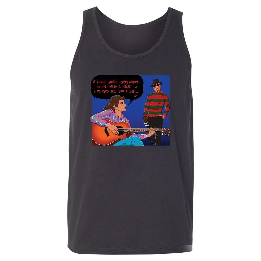 Unisex Jersey Tank - F6S38P9X - Dark Grey - 7