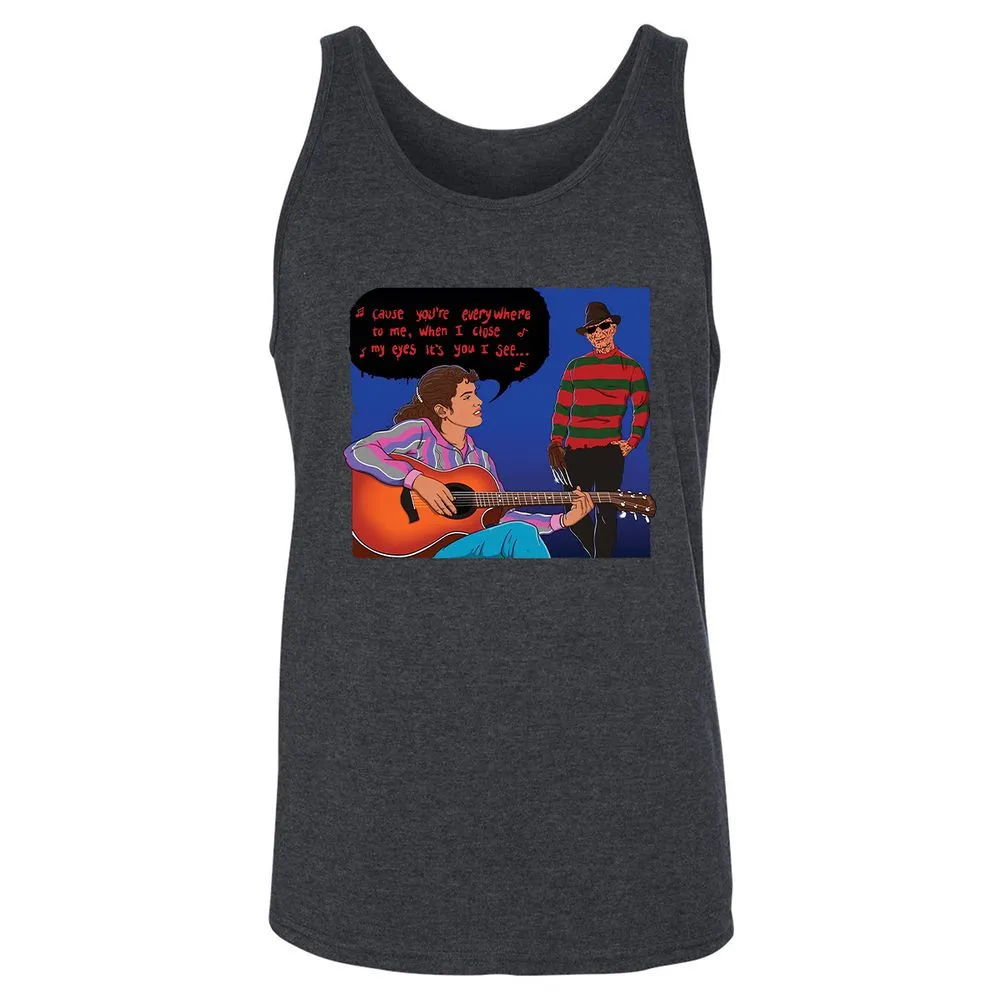 Unisex Jersey Tank - F6S38P9X - Dark Grey Heather - 6