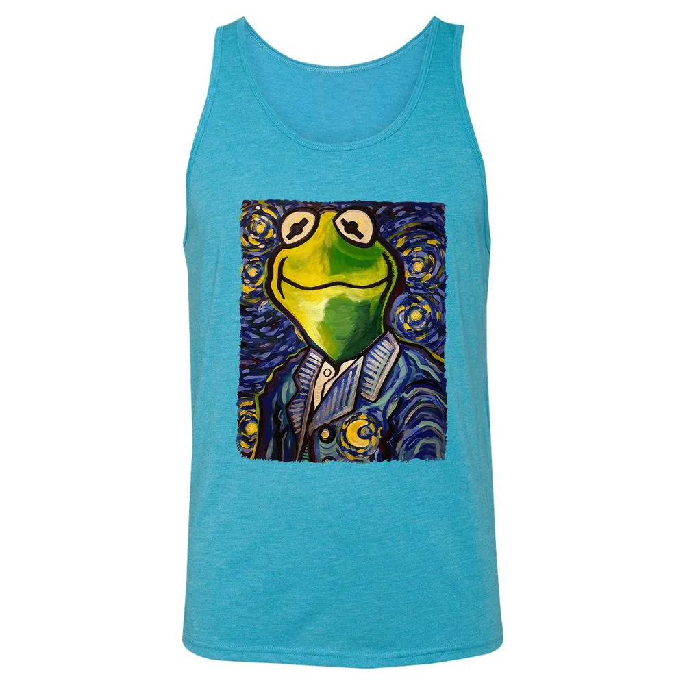 Unisex Jersey Tank - RHJ1111A - Aqua Triblend - 3