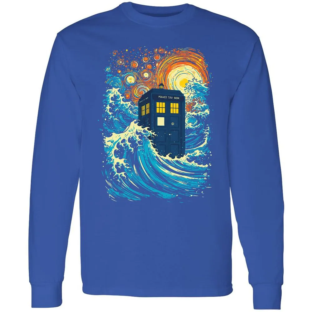 Long Sleeve T-Shirt - 3CTRKWKG - Royal - 8