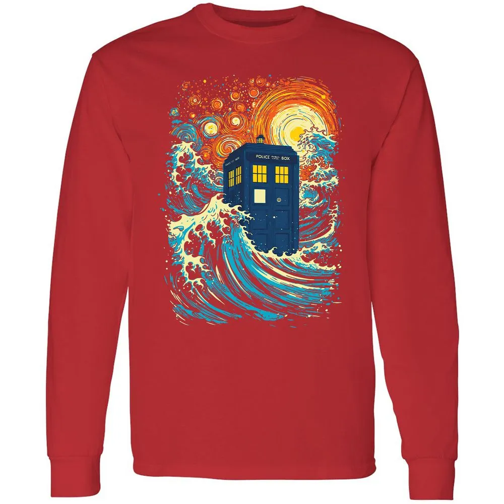 Long Sleeve T-Shirt - 3CTRKWKG - Red - 14