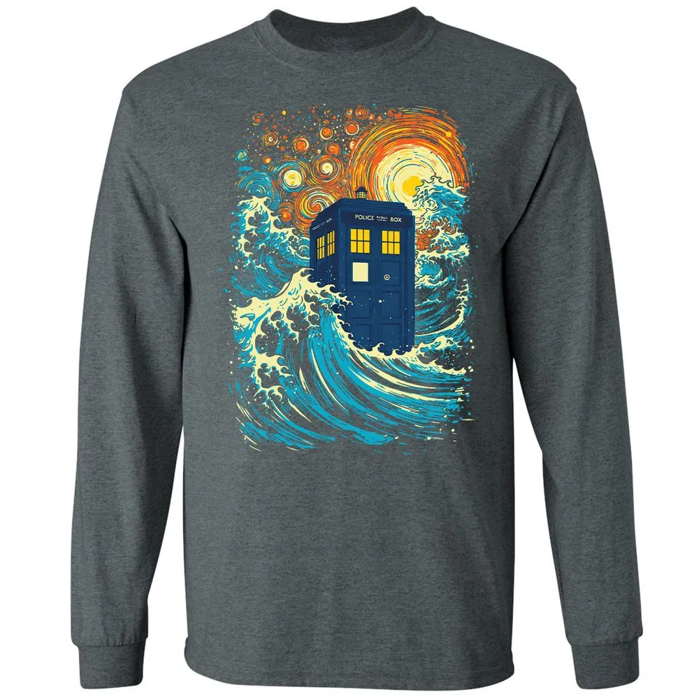 Long Sleeve T-Shirt - 3CTRKWKG - Dark Heather - 15