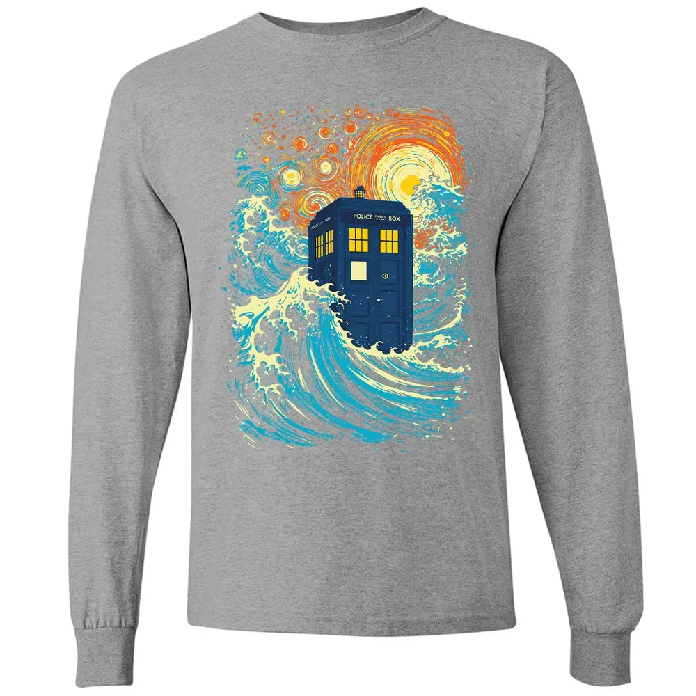 Long Sleeve T-Shirt - 3CTRKWKG - Graphite Heather - 6