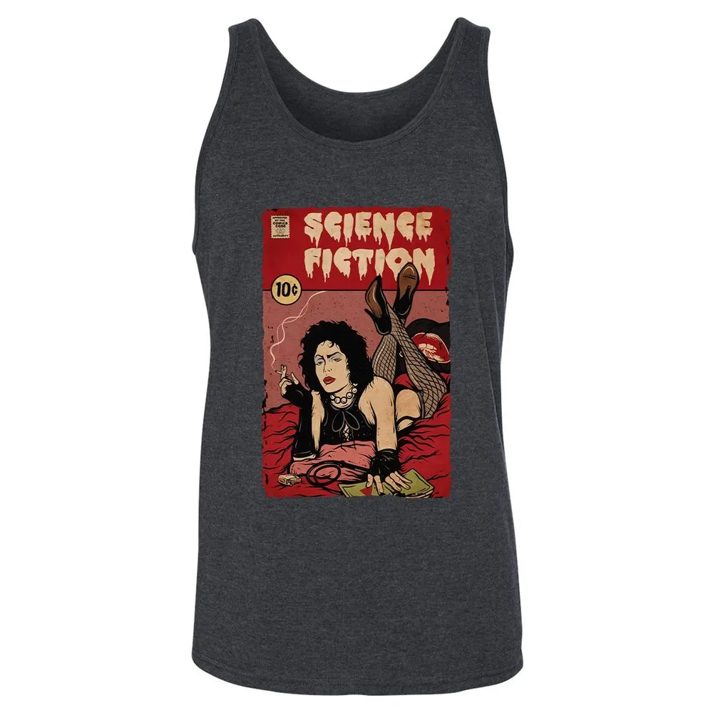 Unisex Jersey Tank - FMDNM54X - Dark Grey Heather - 6