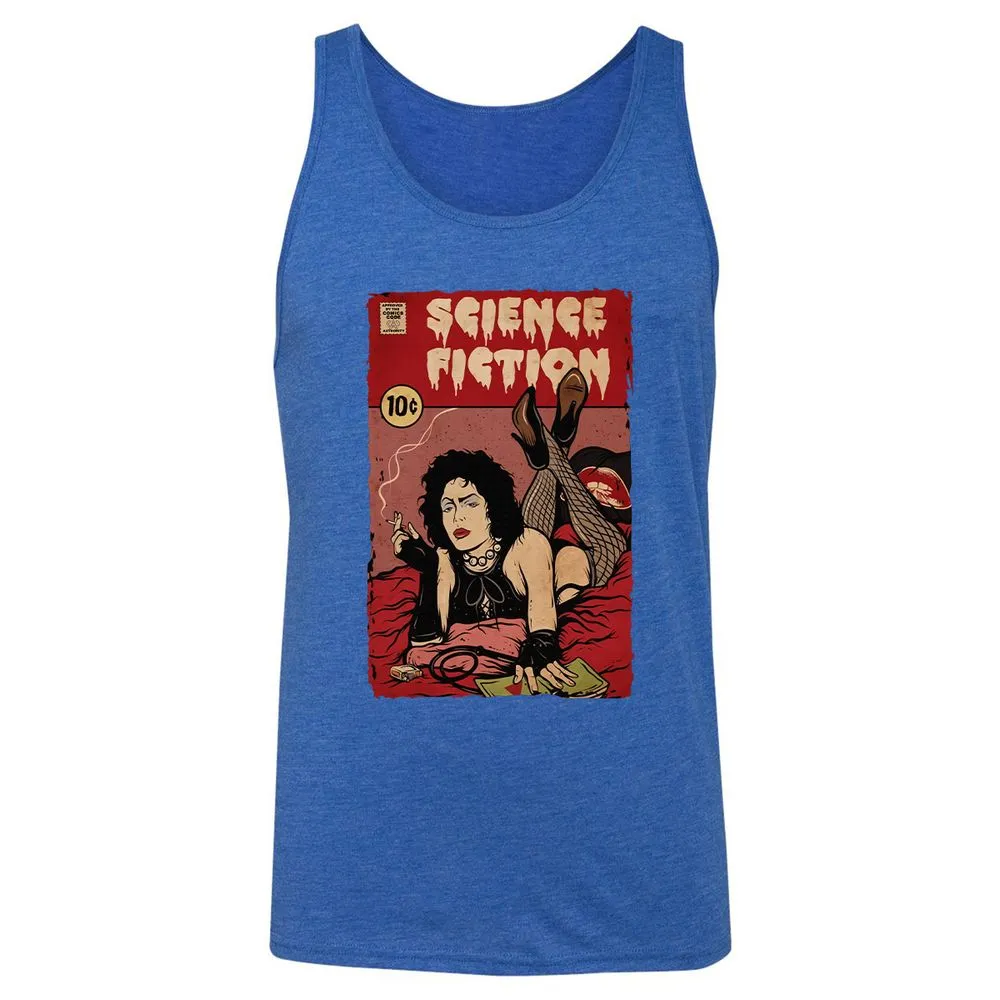 Unisex Jersey Tank - FMDNM54X - True Royal Triblend - 12