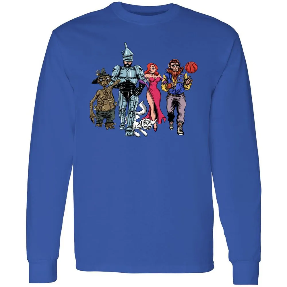 Long Sleeve T-Shirt - 1KE3M3WN - Royal - 8