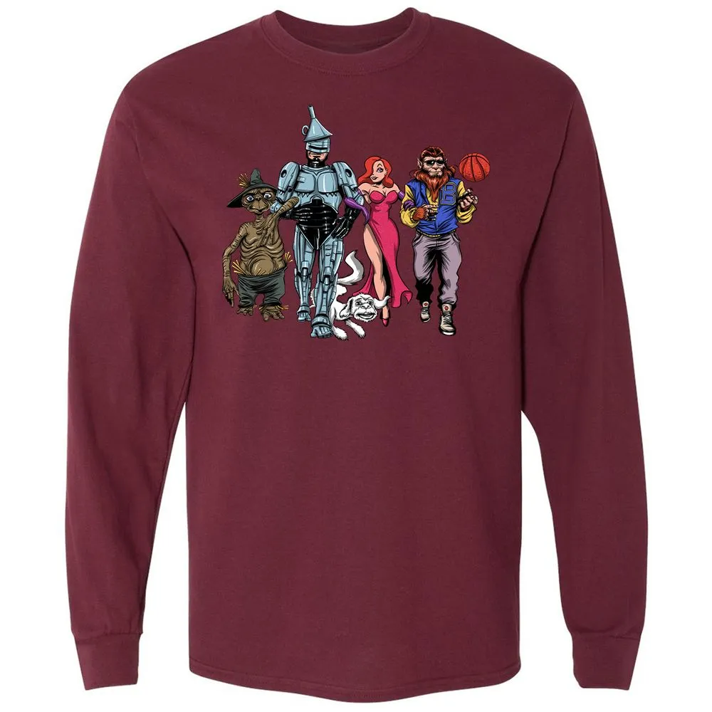 Long Sleeve T-Shirt - 1KE3M3WN - Maroon - 11