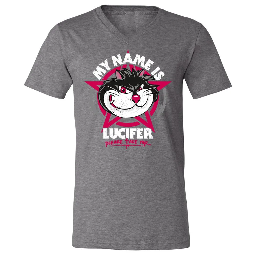 Unisex V-Neck T-Shirt - V83DPE7B - Deep Heather - 13