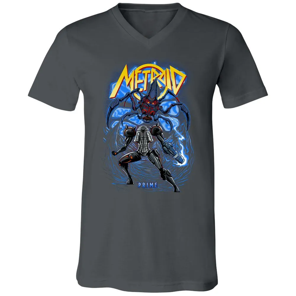 Unisex V-Neck T-Shirt - LP572C5A - Asphalt - 12
