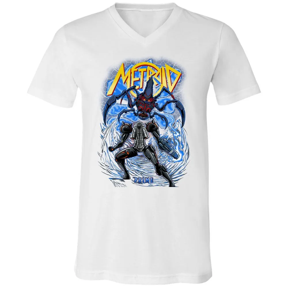 Unisex V-Neck T-Shirt - LP572C5A - White - 5