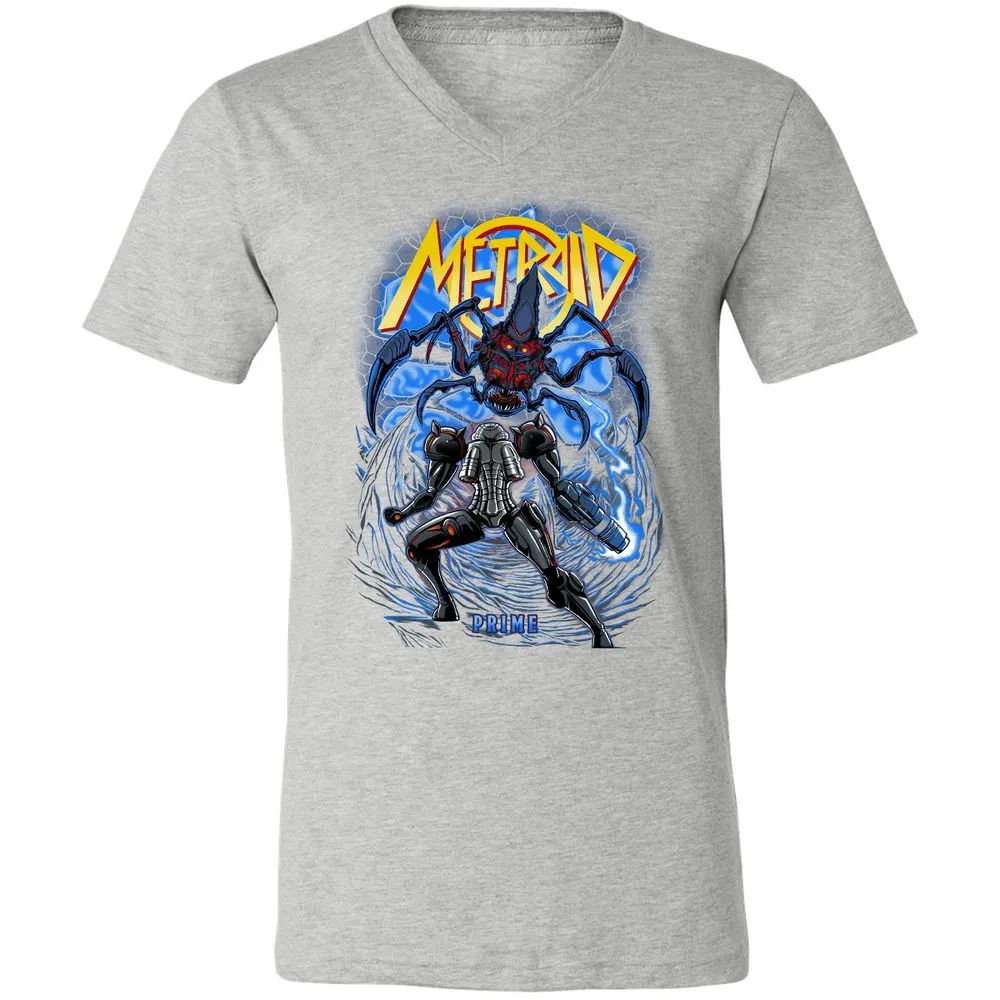 Unisex V-Neck T-Shirt - LP572C5A - Athletic Heather - 7