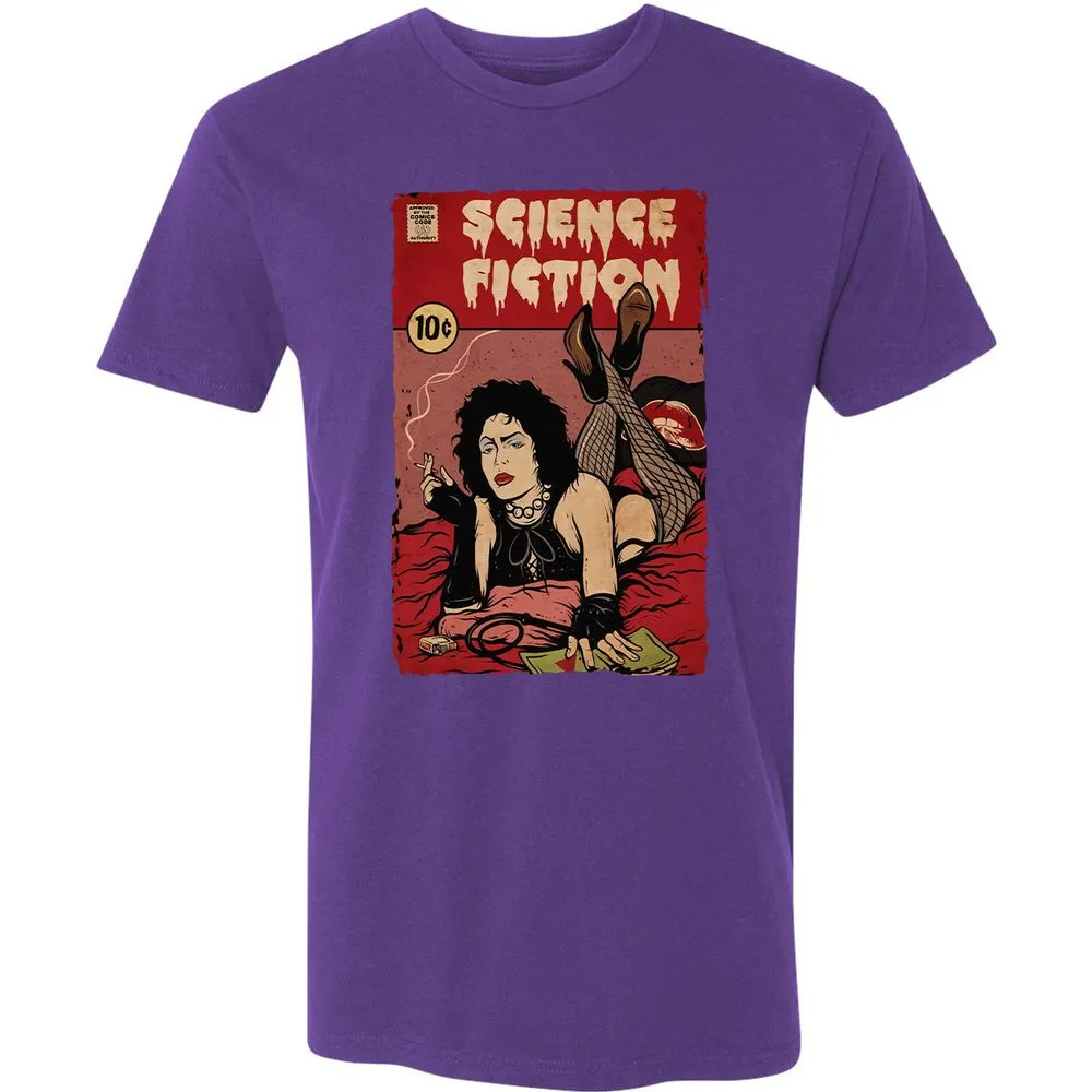 Premium Unisex T-Shirt - 8BHCVA9D - Purple Rush - 7