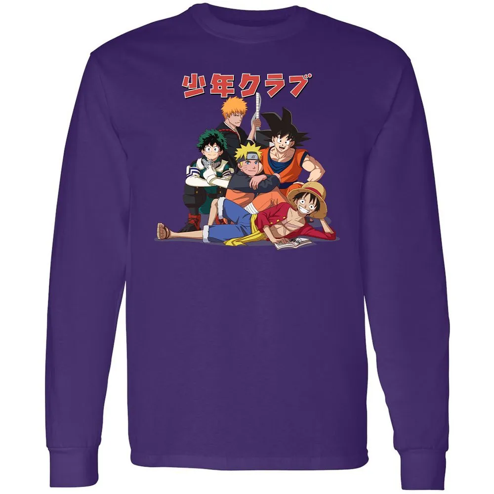 Long Sleeve T-Shirt - 1MHCVJ9D - Purple - 13