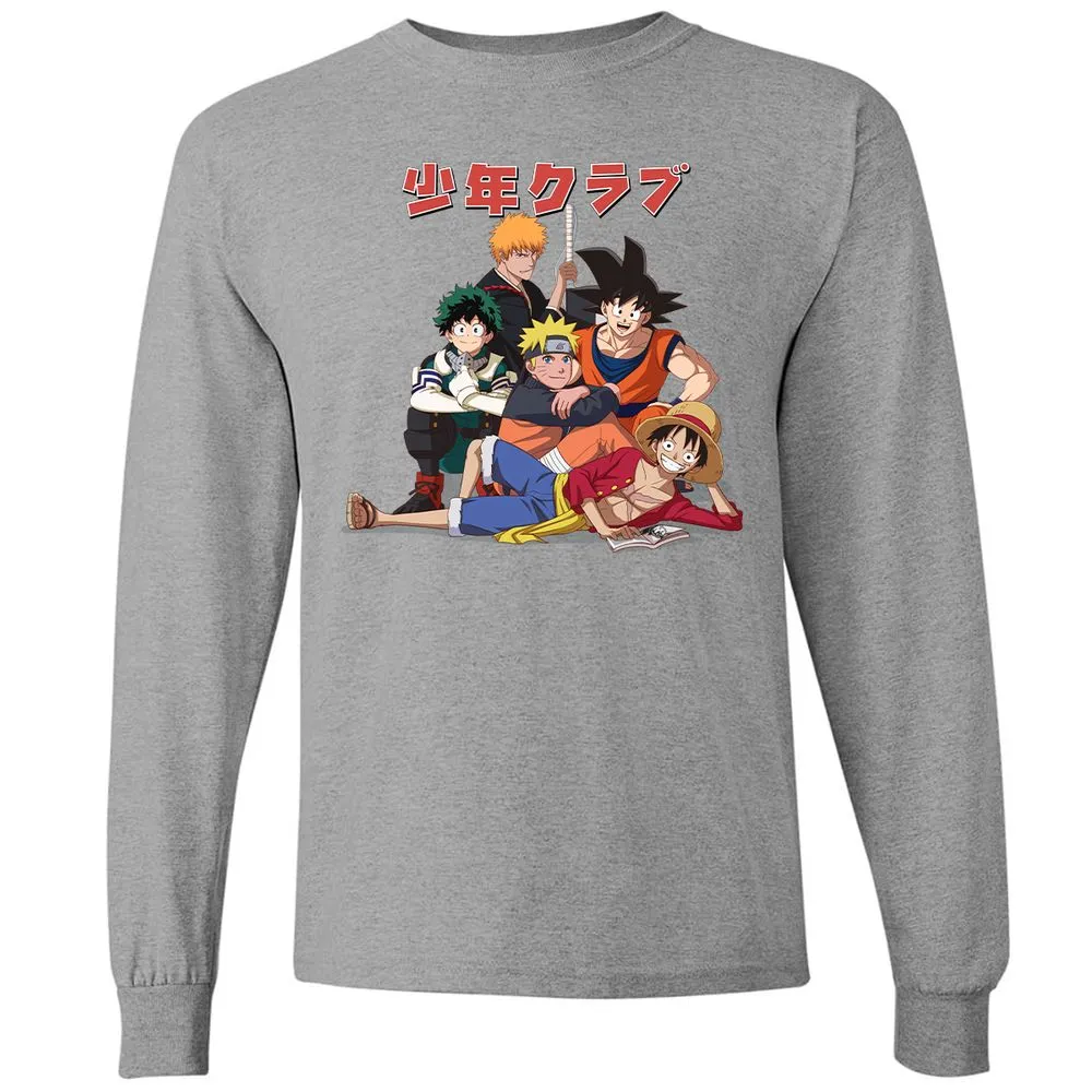Long Sleeve T-Shirt - 1MHCVJ9D - Graphite Heather - 6