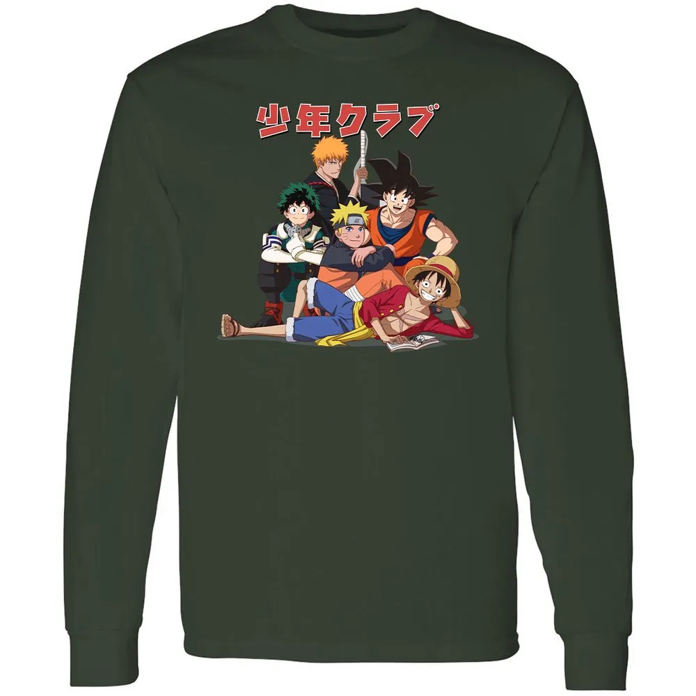 Long Sleeve T-Shirt - 1MHCVJ9D - Forest Green - 4