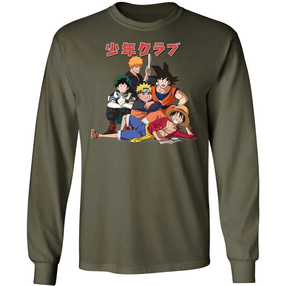 Long Sleeve T-Shirt - 1MHCVJ9D - Military Green - 16