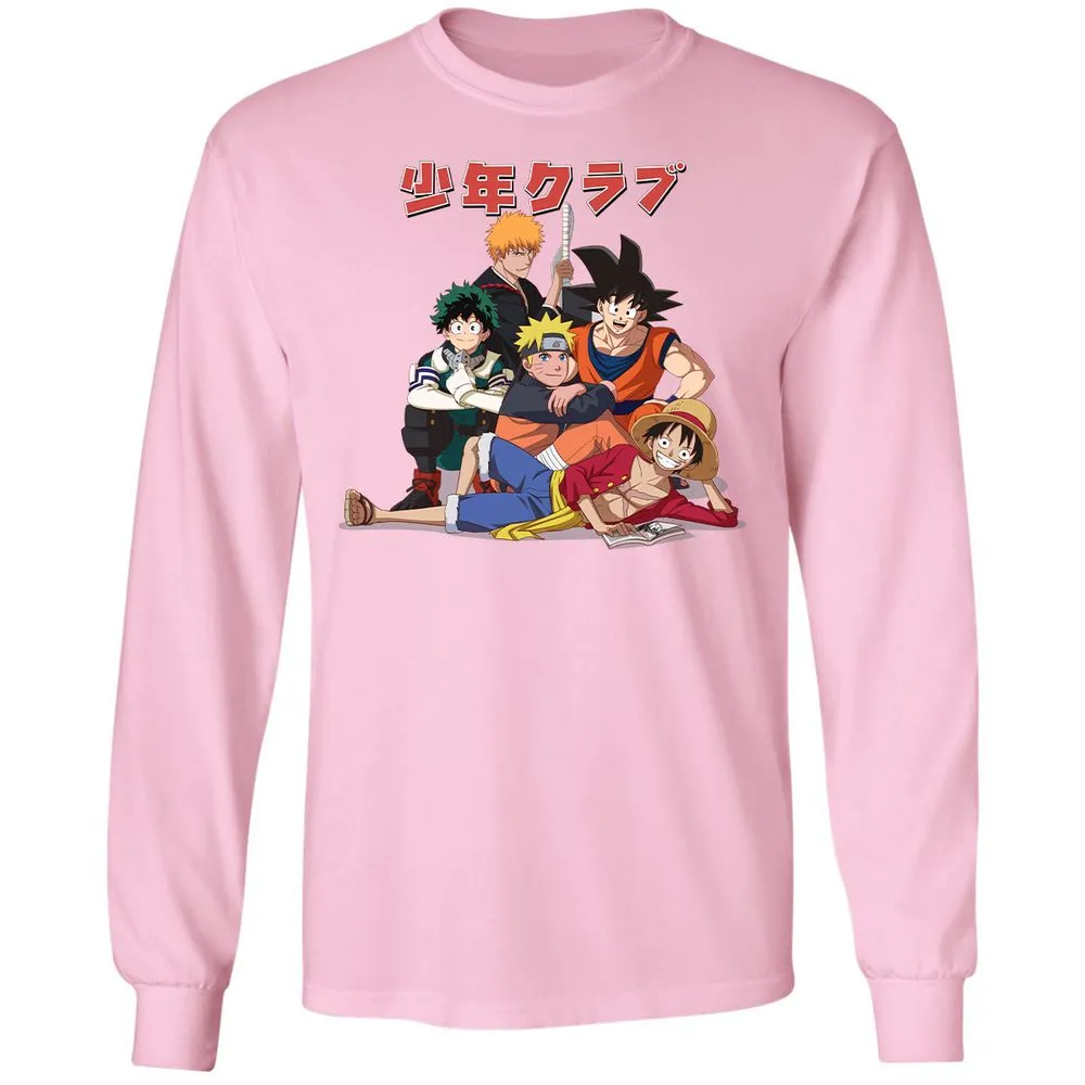 Long Sleeve T-Shirt - 1MHCVJ9D - Light Pink - 3