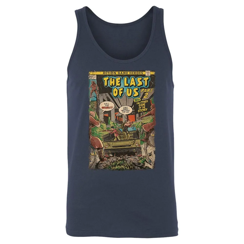 Unisex Jersey Tank - KLGN6QR1 - Navy - 2