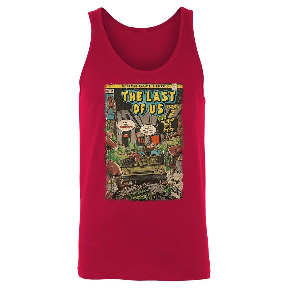Unisex Jersey Tank - KLGN6QR1 - Red - 11