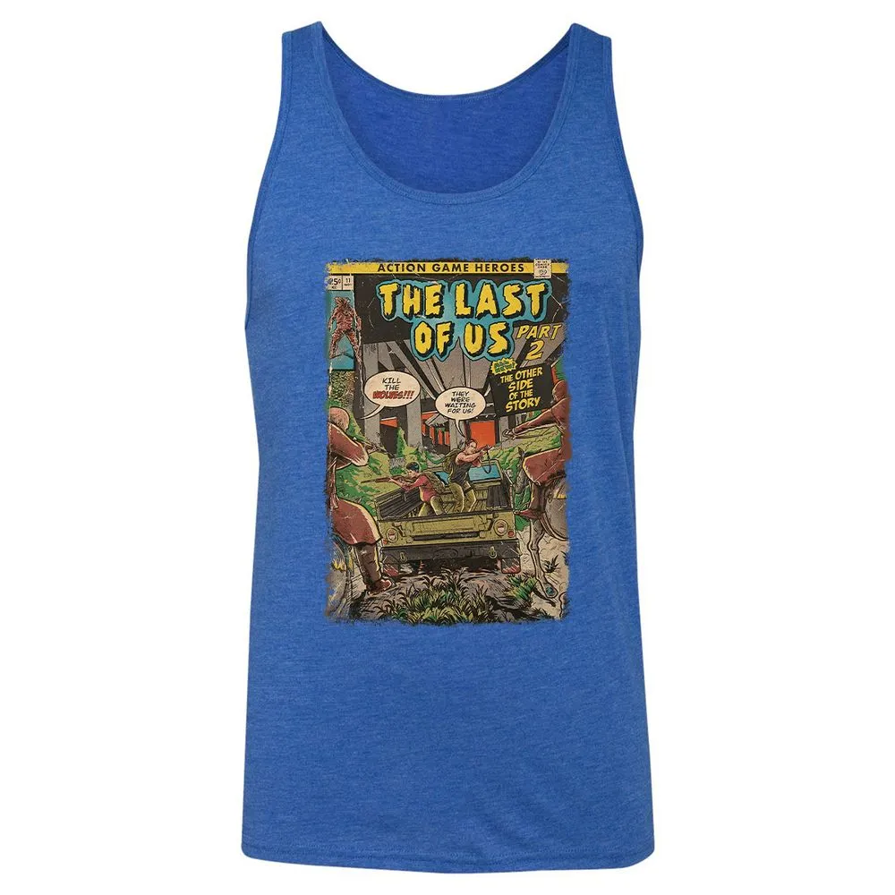 Unisex Jersey Tank - KLGN6QR1 - True Royal Triblend - 12