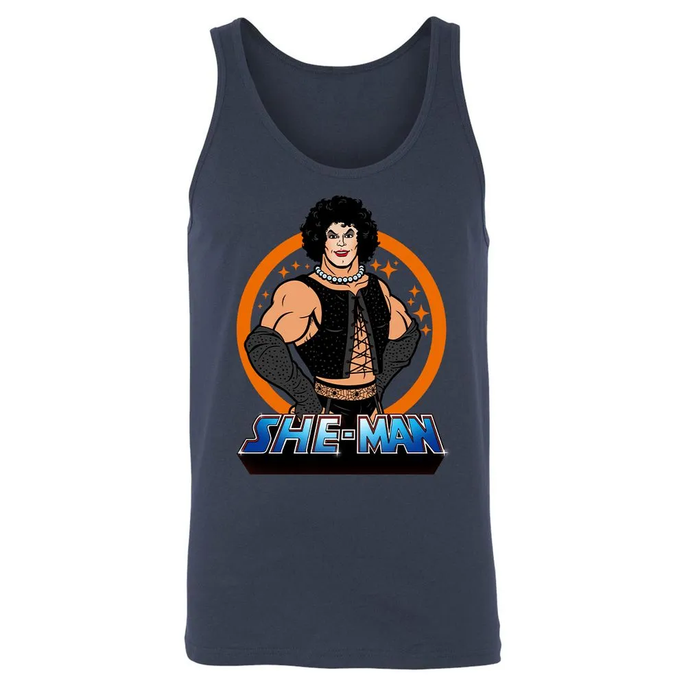 Unisex Jersey Tank - ZD87KSJM - Navy - 2